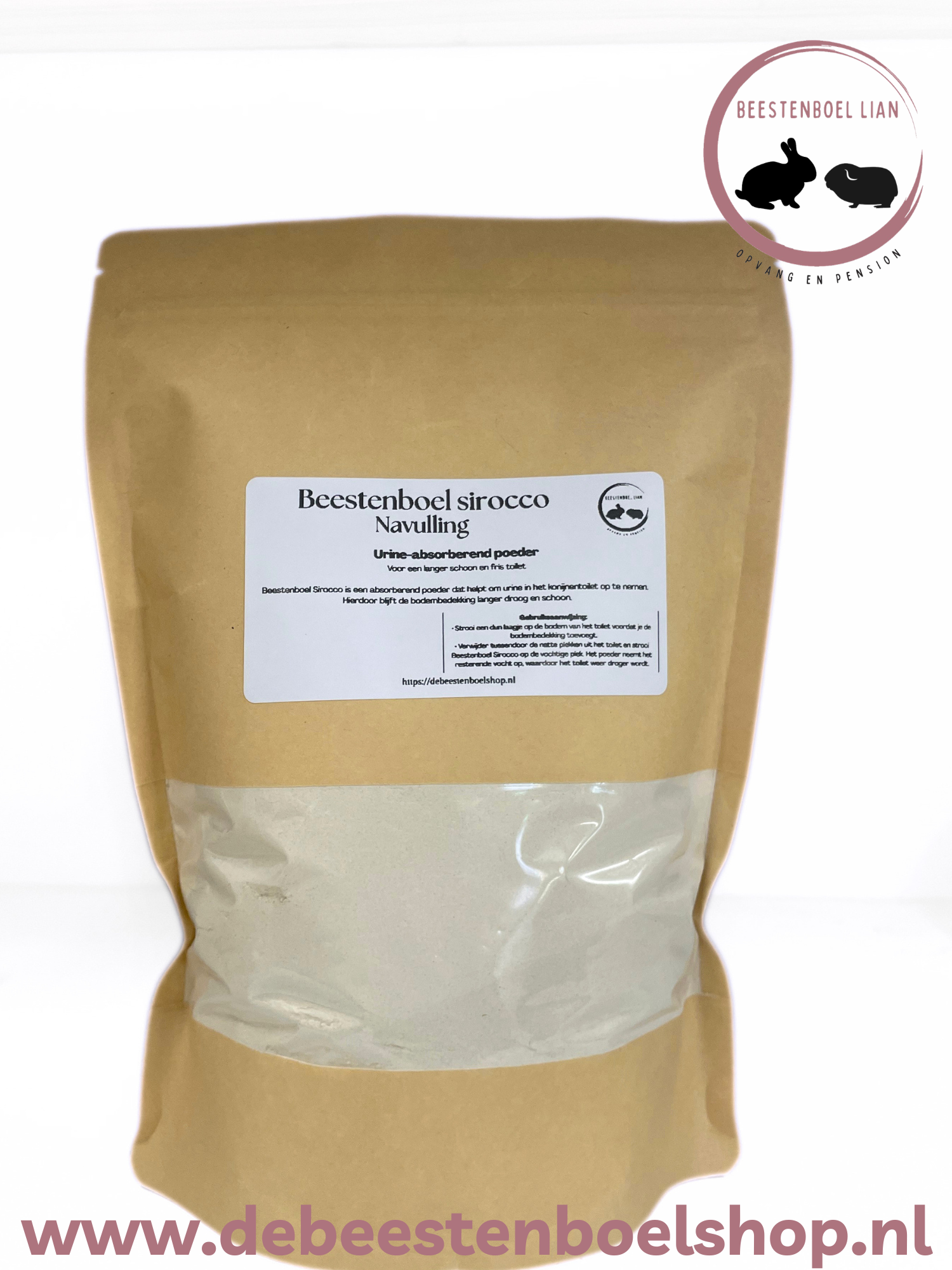 Beestenboel Sirocco 1000gr- Navulverpakking