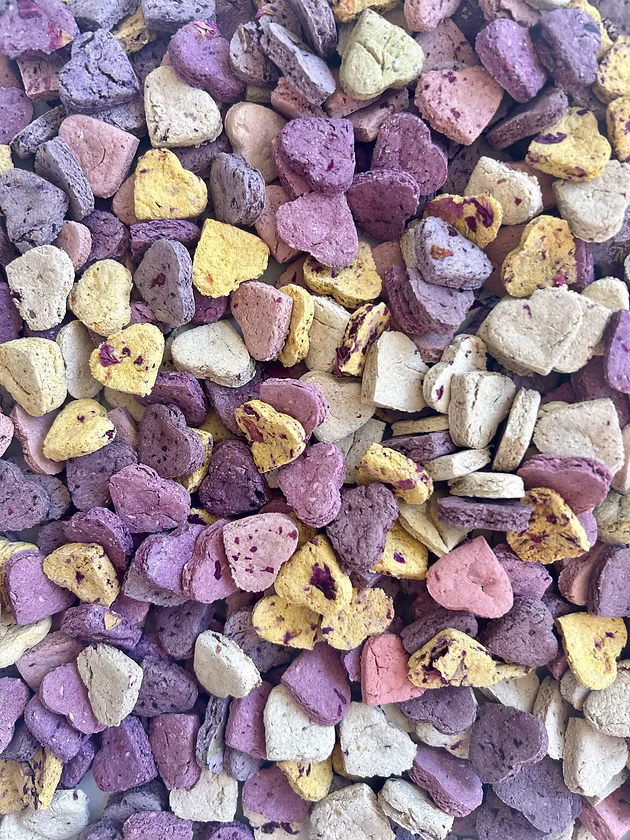 Flopping Mini hartjes 100 gram