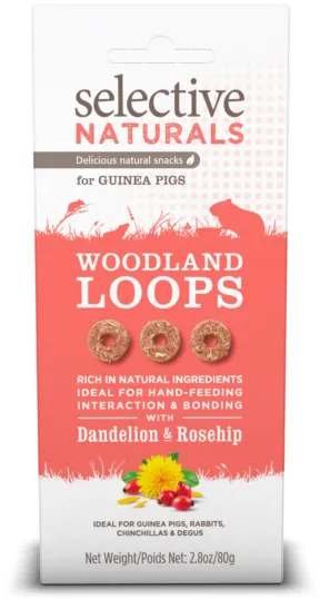 Science Selective Naturals Supreme Woodland Loops 80g – Paardebloem en Rozenbottel