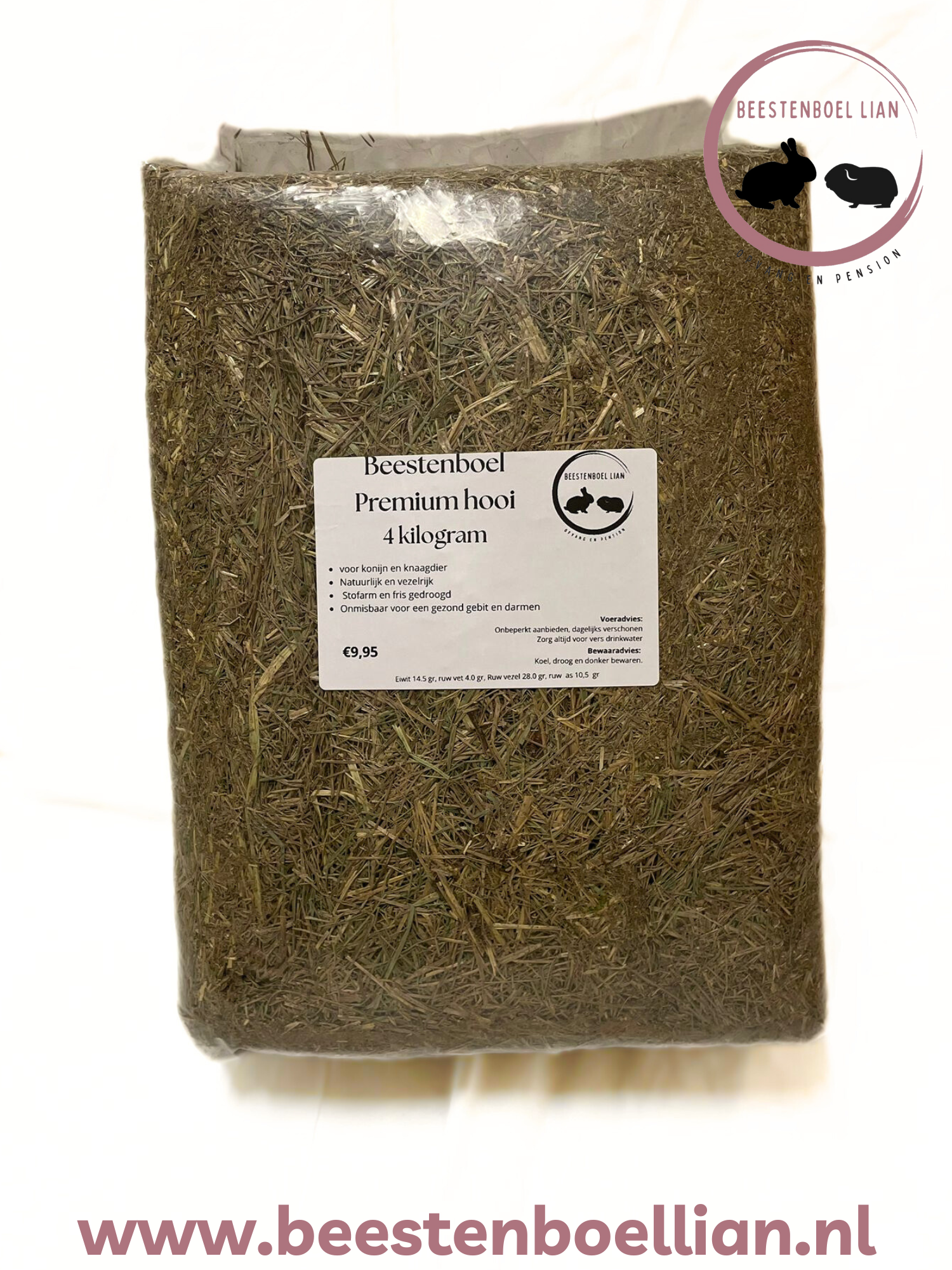Beestenboel Premium hooi 4kg