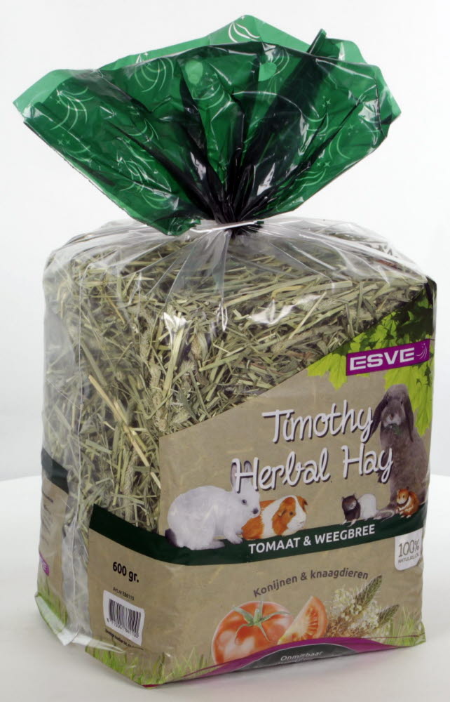 Timothy Hay Tomaat & Weegbree 600gr