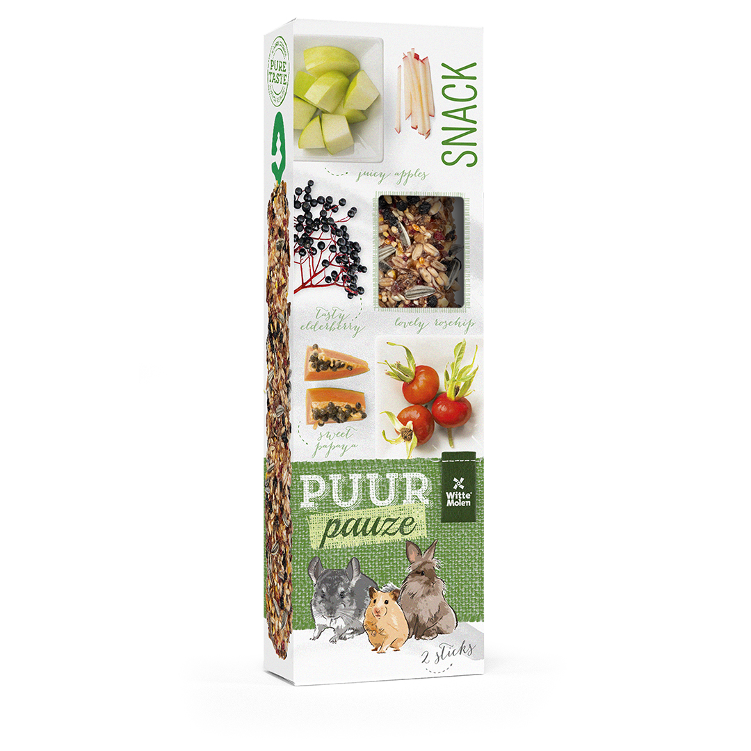 Puur pauze sticks rozenbottel & appel OP=OP