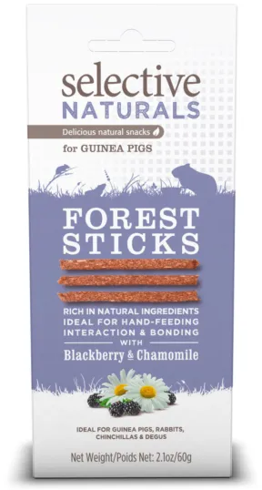 Science Selective Naturals Supreme Forest Sticks 60g – Braambessen en Kamille