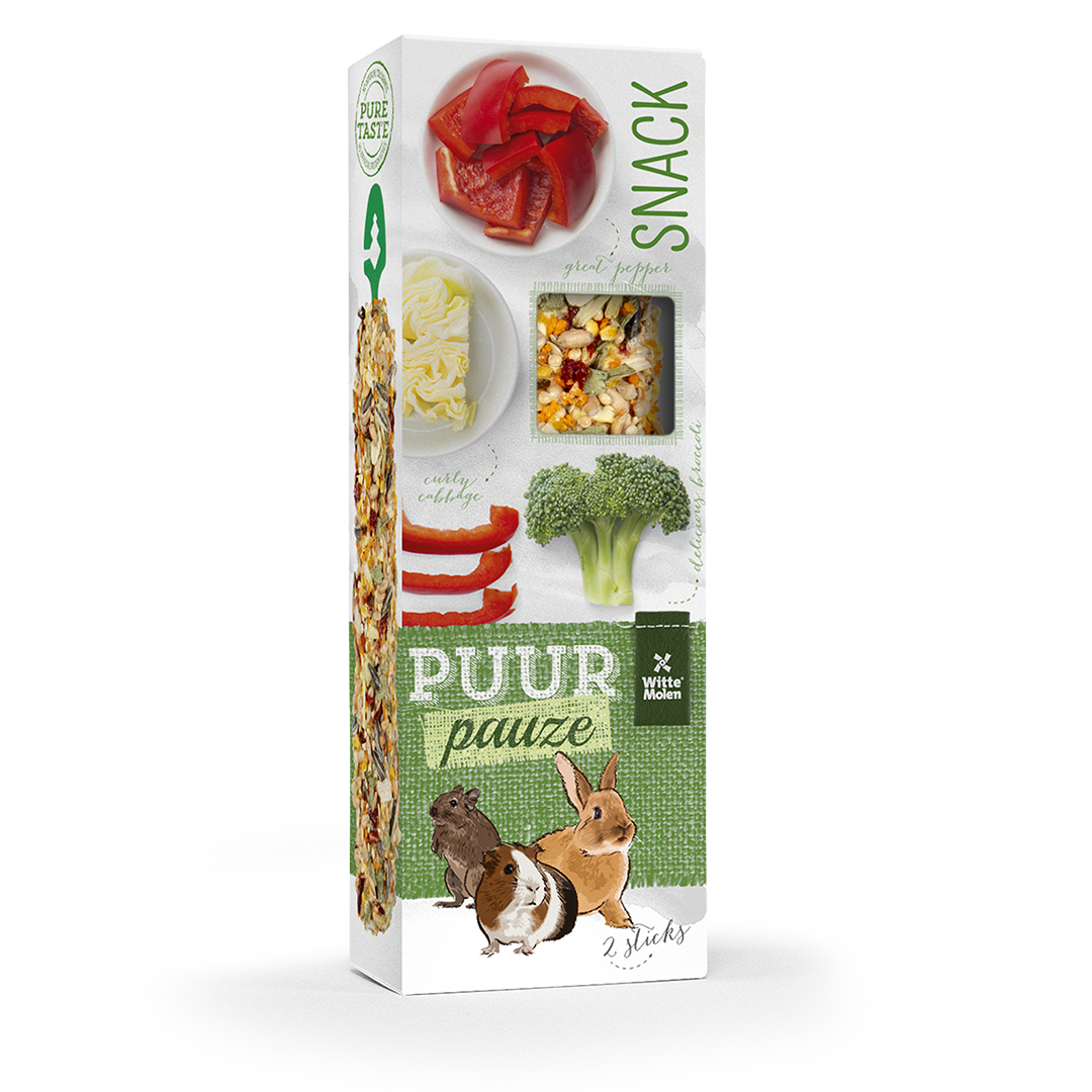 Puur pauze sticks paprika & broccoli OP=OP