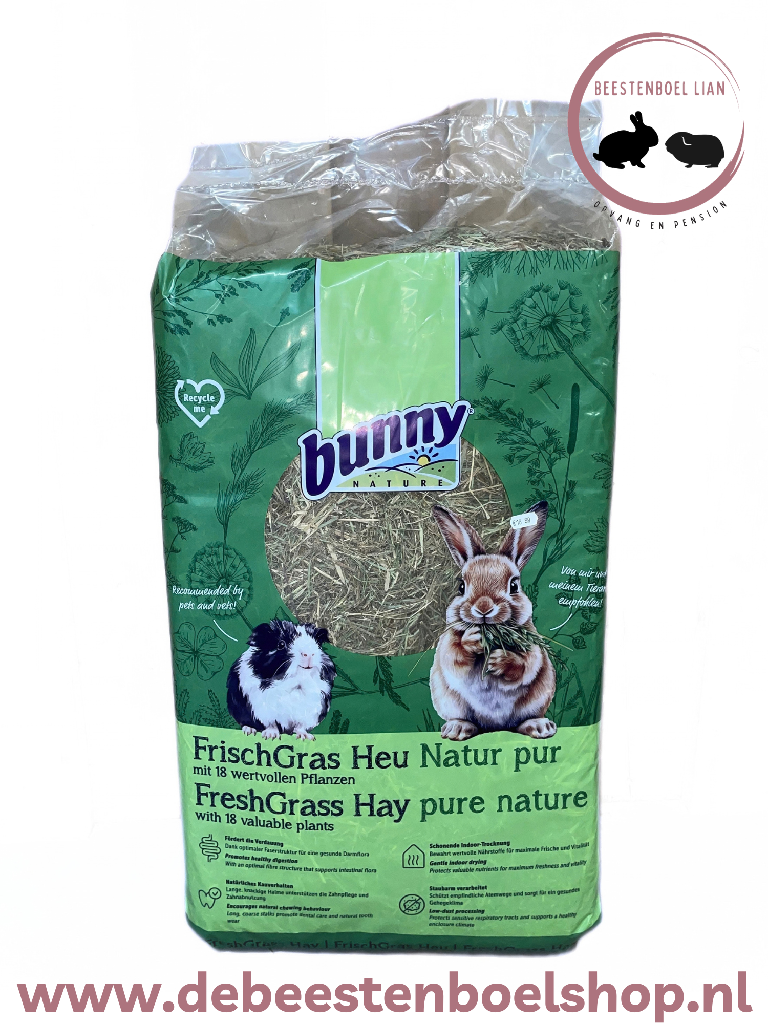 Vers gras hooi 3 kg